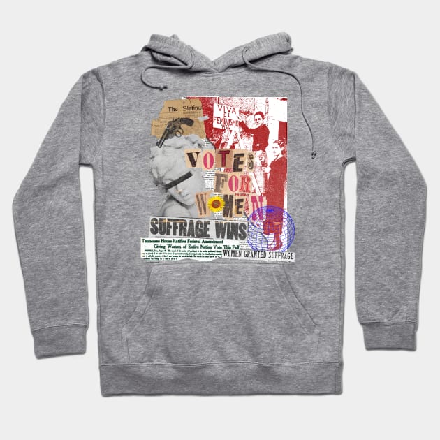 votes for women Hoodie by psninetynine